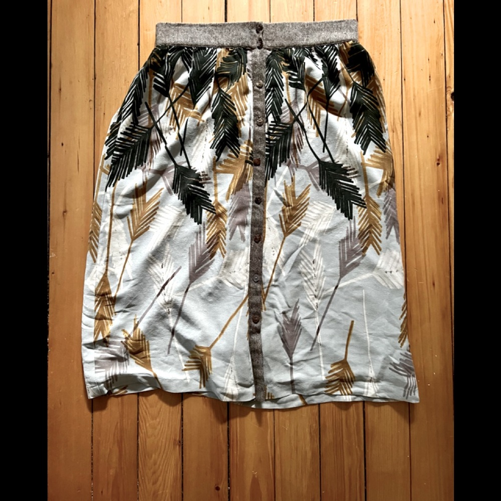 Eden & Estllte botanical print skirt